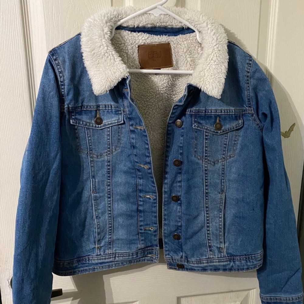 Sherpa Jean Jacket